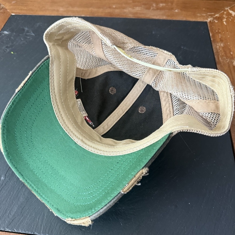 Vintage TNA Wrestling Trucker Hat Distressed Snapback Don West Personal Collect - Picture 7 of 10